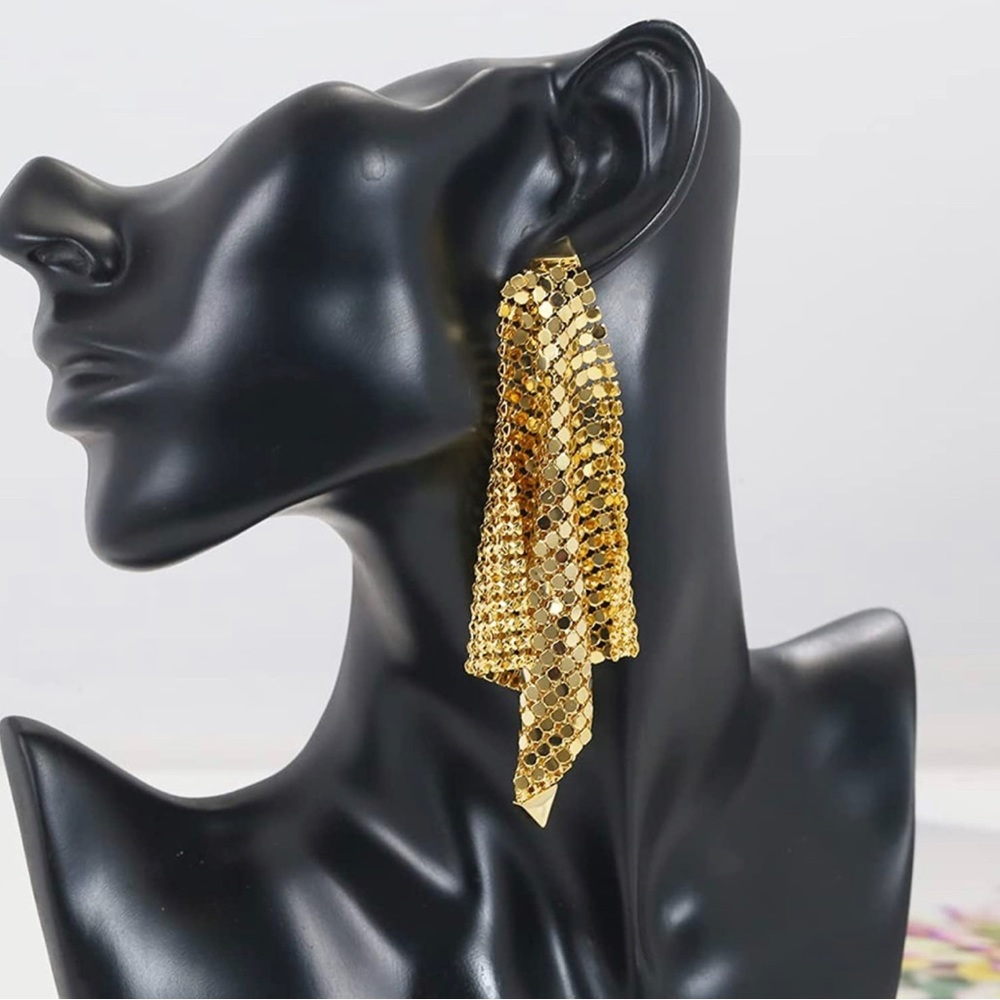 Luxury fashion designer earrings tassel - Picture 11 of 12